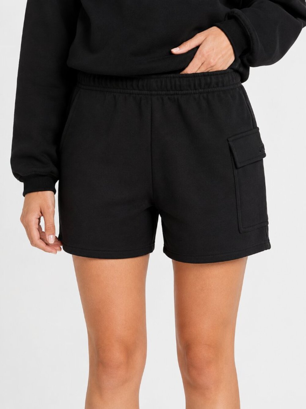 TNA Sweatfleece Terry Fleece Cargo Shorts – Mega Fit